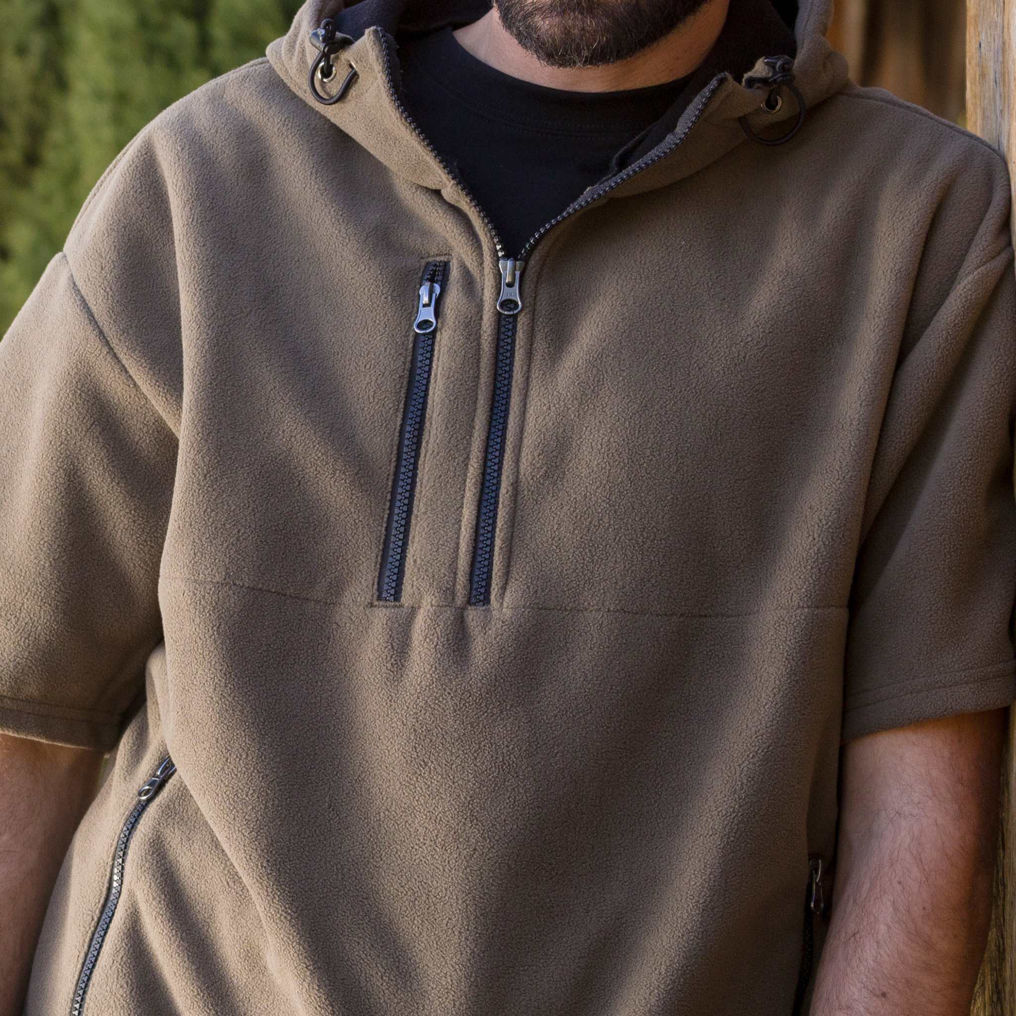 Short Sleeved - Hauroko Windproof Fleece | Cloke Clothing